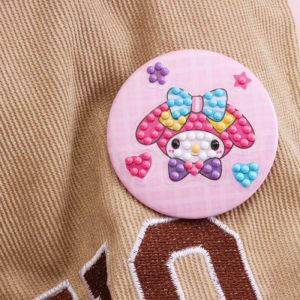DIY Sanrio Sticker Sanrio Diamond Painting Pin Bros Cute