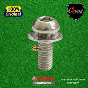 Yamaha Y15ZR YSuku/Y16ZR /LC135 V4/V8/NVX/Nmax Muffler Protector Bolt /Skru Exhaust Ekzos Elenkey 90111-06807 Ori HLY