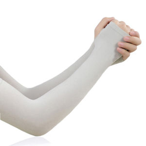 Ice Arm Glove Sleeves Silk 1 Pair Sunscreen Outdoor Anti-UV Protective Running Arm Glove Exercise Cooling Hand Sock | Gaben Home