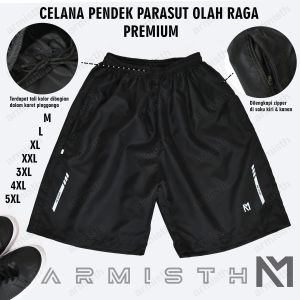 Armisth - Celana Pendek Olah Raga Parasut Pria premium