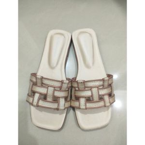 ALANA- ANISA Sendal Wanita Flat Anyam Ketupat Kecil/Sandal Wanita Terbaru 2024