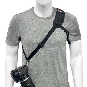 For Focus Shoulder Camera Strap High Quality Quick Carry Speed Sling Soft Shoulder Sling Belt Neck Strap Camera DSLR Black