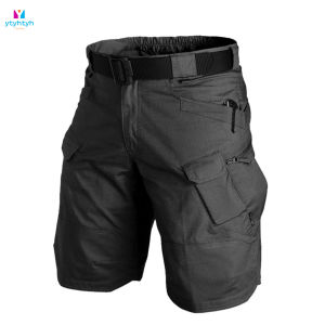 【Ready Stock】 Mens Urban Military Cargo Shorts Cotton Outdoor Camo Short Pants