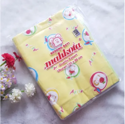 (6PCS)BEDONG BAYI-BEDONG BAYI MAHKOTA UKURAN 120X90-BEDONG BAYI/SELIMUT BAYI
