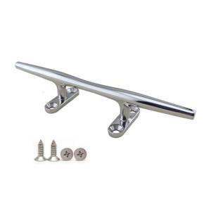 Heavy Duty Marine Cleat 316 Stainless Steel Hollow Base Cleat for Yacht and Use (4/5/6/8/10/12 inch)