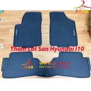 Thảm sàn lót sàn xe HYUNDAI I10 các đời chất liệu cao su đúc không mùi không thấm nước – Mẫu mới