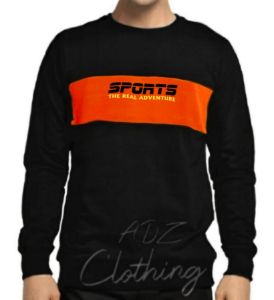 Sweater Crewneck OUTDOOR l Jaket Sweater Hoodi Pria/Wanita Model Casual l Switer Hudi SPORTS ADVENTURE Pakaian Hoodie Ukuran Besar/Kecil Dan Big Size/Jumbo Bahan Kain Flecee Warna Hitam Strip Abu-abu Muda Ready Size XS/S/M/L/XL/XXL/3XL Bisa COD