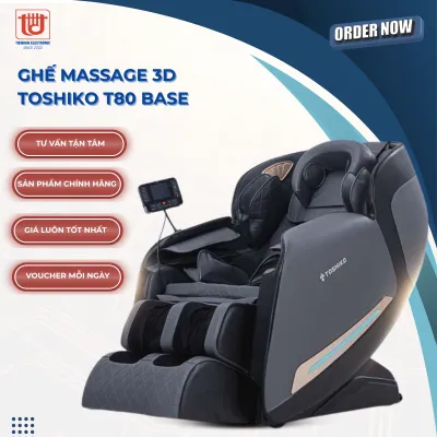 Toshiko Ghế Massage 3D T80 Base
