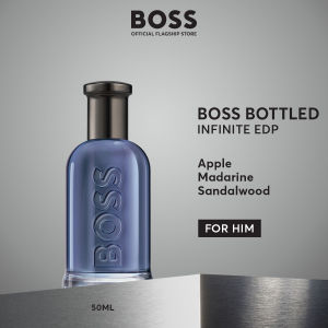น้ำหอมผู้ชาย BOSS Bottled Infinite Eau De Parfum - Apple Mandarine Sandalwood - Aromatic Woody EDP Perfume |by HUGO BOSS Fragrances