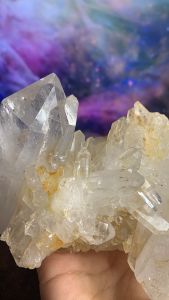 Bụi đá thạch anh phale Lemurian Reki năng lượng vũ trụ 541