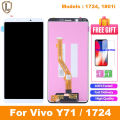100% Tested Original LCD For Vivo Y71 LCD Y7 Y71i V1731B 1724 1801 LCD Display Touch Screen Digitizer Assembly. 