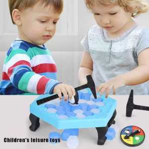 mainan anak edukasi sensory play murah meriah LZ 7 / LZ 6 ICE BREAKING GAME LS / mainan anak edukasi Ice Breaking Game Activate Mainan Penguin
