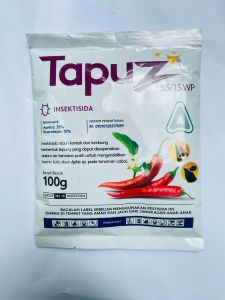 Insektisida Kontak dan Lambung TAPUZ 35/15WP isi kemasan 100gr 400gr dari Royal Agro