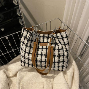 Tas Selempang Wanita Motif Kotak-Kotak Elegan - Fashion Tas Handbag Terbaru 2439