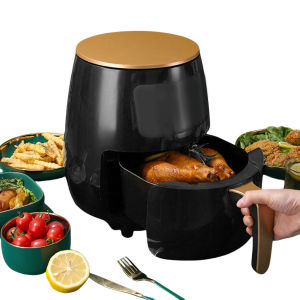 Vktech Large 6L Air Fryer with Digital Control Oilless Cooker for Healthy Baking and Crispy Fries
