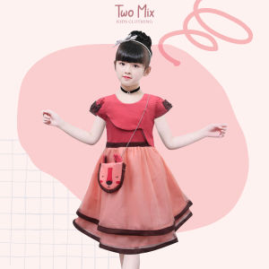 Baju anak perempuan / dress Anak fashion GRATIS tas lucu LION usia 1-12 tahun 4120