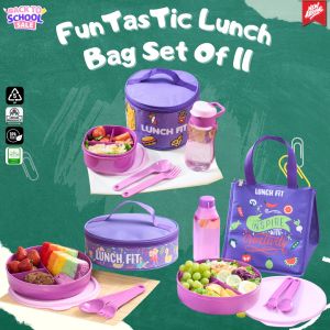 Funtastic Lunch Bag Set Of 11 (Astro Zarina Kiddy)