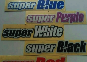 STIKER cutting replektiv 10 cm X 5 cm