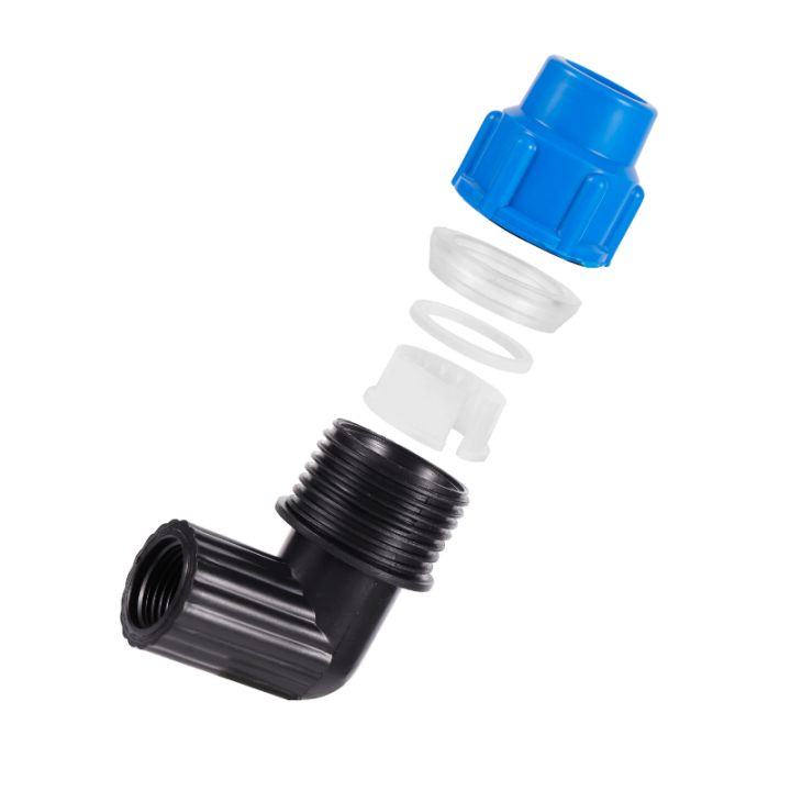 Adjustable Angle PVC Elbow Joint 360 Rotation Water Pipe PVC Adjustable ...