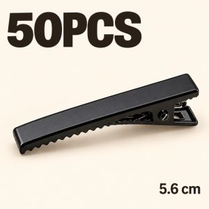 50PCS Alligator Hair Clips Duckbill Sectioning Clips Professional Hair Styling Clips