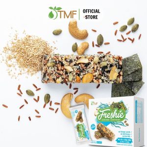Thanh hạt dinh dưỡng Freshie Mè đồi & Rong biển 150g TÂM MINH FOODS không chiên thuần thực vật