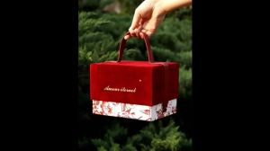 [CHEN] Portable Souvenir Gift  Wedding Candy  Wedding High-End  Wedding Empty  Velvet Gift