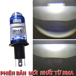 [Hàng Chính Hãng BMA] Đèn Pha LED Bi Cầu W3F nét cắt thế hệ mới - 60W Ánh Sáng Vượt Trội Trợ Pha Laser 12-24V