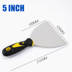 Stainless Steel Paintscraper putty scraper spatula Rubber Handle 2-6Inch Construction Scraper