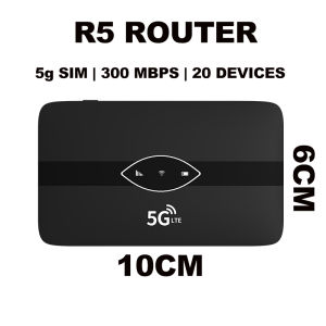 Modem Wifi 5G Router Modified Unlimited Modem Hotspot Wireless Router 300mbps with SIM card LAN port WiFi 6 4G All Operator