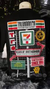 Casual Original TAU GAMMA PHI Triskelion TRISKELION 1968 T-Shirt 903014 For Men Casual Fashion Menswear