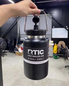 Bình Giữ Nhiệt RTIC Insulated Jug (1.8L) - Hàng Mỹ- Giữ Lạnh 24H - Thép không gỉ