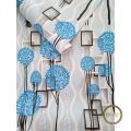 [COD TERMURAH!] Wallpaper Dinding Kamar Tidur Kembang Air Biru / Salur Biru / Salur Hijau / bunga shaby/ Motif Batik - Walpaper Dinding Rumah. 