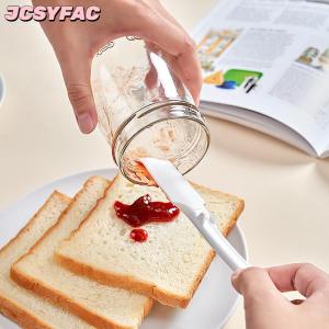 JCSYFAC Silicone Mini bếp thìa Kem bơ bánh thìa trộn bột scraper bàn chải bơ Mixer phù hợp với tất cả các loại lọ và lon