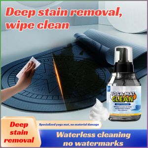น้ำยาทําความสะอาดแผ่นโยคะ ไม่ทิ้งร่องรอย ทําความสะอาดล้ําลึก น้ำยาขจัดคราบ สะดวกและรวดเร็ว ซักแห้ง