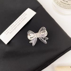 Kẹp tóc mái NƠ TRONG SUỐT đơn giản xinh xắn dễ thương cho nữ K171