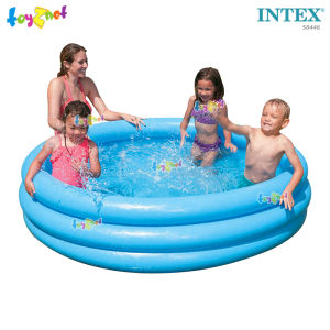 Intex สระเป่าลมคริสตัลบลู 1.68x0.38 ม. รุ่น 58446