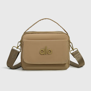 Water Repellent Nylon Bag Six Neutral Pastel Shades Removable Shoulder Strap ALO Light Pocket Bag For Campus Errands