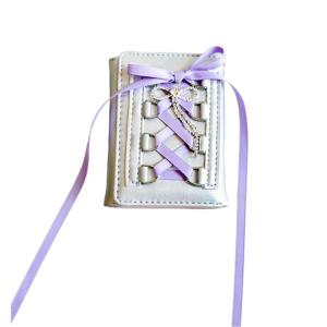 Stylish Purse PU Leather Change Purse Fashion Small Wallet Short Purse Holder Silver Wallet for Travel