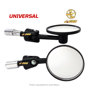 Universal Motorcycle Bar End Side Mirror Convex Handle Bar Handlebar Rear View Mirror Accessories