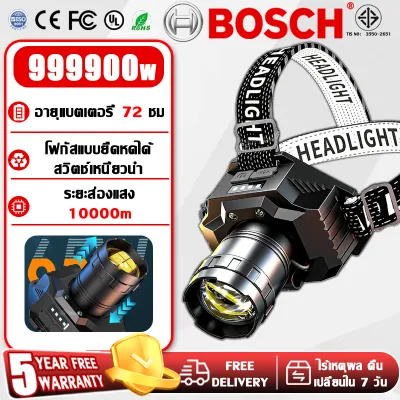 🔥รับประกัน 5ปี🔥ไฟฉายคาดหัว LED ชาร์จไฟ USB ส่องไกล 2000 เมตร ส่องไกล ส่องกบ เดินป่า ลุยฝนได้ สว่างมาก รับประกันความสว่าง ไฟคาดหัวแรงสูง ไฟฉายคาดหัวแบบเซนเซอร์ ไฟคาดหัว ไฟฉายคาดหัวแรง ไฟฉายคาดหัวแท้ ไฟฉายคาดหัวทนๆ ไฟคาดหัวของแท้