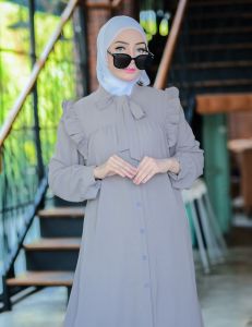 Setelan celana crinkle 602