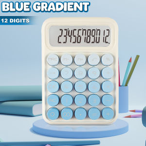 FCI Electronic Calculator (12 Digits) WideScreen Easy to Carry Anti-slip Not easy to Fall Colorful Botton for Home School & Office use