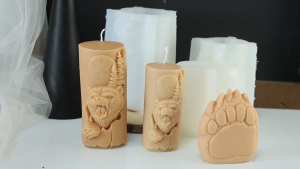 Unique Silicone Moulds Soap Molds Bear Theme Hand-Making Mold Accessaries Perfect for Making
