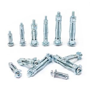 Hollow Wall Anchor Assortment Kit Heavy Duty Metal Cavity Plasterboard Plug Fixing ปลั๊กผนังคอนกรีต ที่เสียบตะปูยึดผนัง สกรูและปลั๊กผนัง สมอ drywall พุกร่มเหล็กชุบซิ