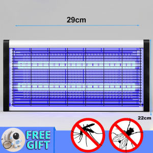 【 Buy 1 Take 1】LED Sensor Lamp Mosquito Insect Killer Lamp Hanging Electric UV Light Bulb 8W 18W 36W Mosquito Killer Lamp Mosquito Killer Electric Plug Hanging Landing UV Light Removable Electric shock mosquito control LS