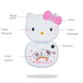 Cartoon Small Mobile Phone K688  Hello  Flip Phone   Cute Children Taiml  Mobile Phone Dual Card Dual Standby Positioning Anti-Lost Alarm Clock Large Volume Mobile Phone. 