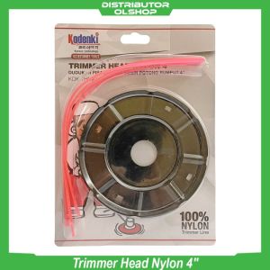 Kepala Dudukan Piringan Senar Potong Rumput Trimmer Head Nylon 4"