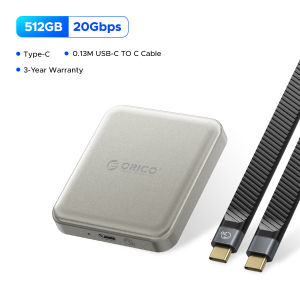 ORICO Portable SSD For iPhone Photograph Store Large Capacity ProRes Videos Convenient Handheld Shooting High-speed Storage For IPhone 15 PRO/MAX OR Above