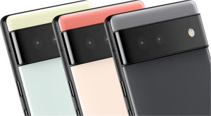 Google Pixel 6 128GB ปลดล็อกโทรศัพท์6.4 "Google Tensor Octa Core 50MP แรม6GB & 12MP & 8MP โทรศัพท์ NFC