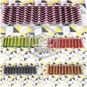 GORDEN JENDELA PINTU MINIMALIS MOTIF FELANGI MODEL SMOKRING MINIMALIS UKURAN 140x230CM BAHAN BLACKOUT IMPORT ORIGINAL BONUS HOOK DAN PENGIKAT